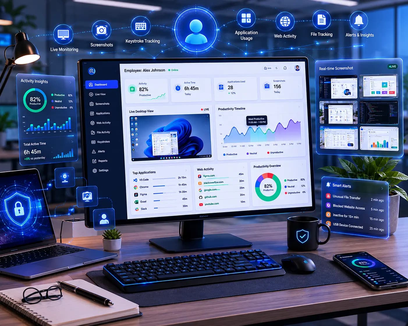 Employee Desktop Monitoring