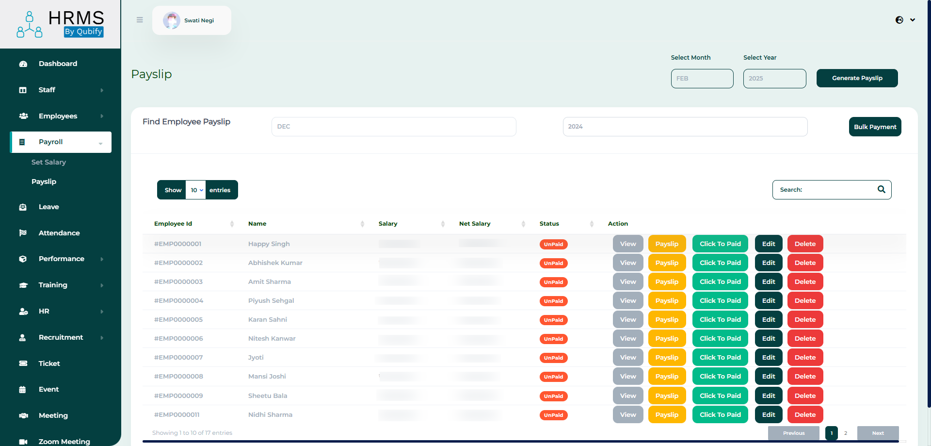 Payroll Management